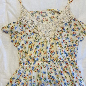 Boho‎ Chic Floral Print Dress